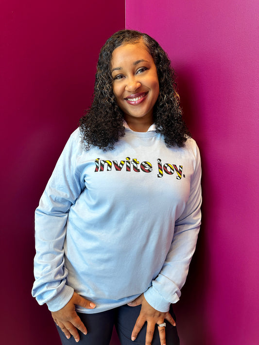 Invite Joy Long Sleeve Tee (Unisex)